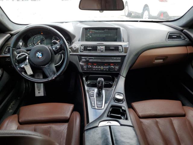 WBA6B2C57FGB99636 - 2015 BMW 650 I GRAN COUPE BLACK photo 8