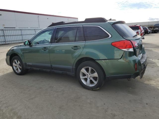 4S4BRBKC9D3302565 - 2013 SUBARU OUTBACK 2.5I LIMITED GREEN photo 2