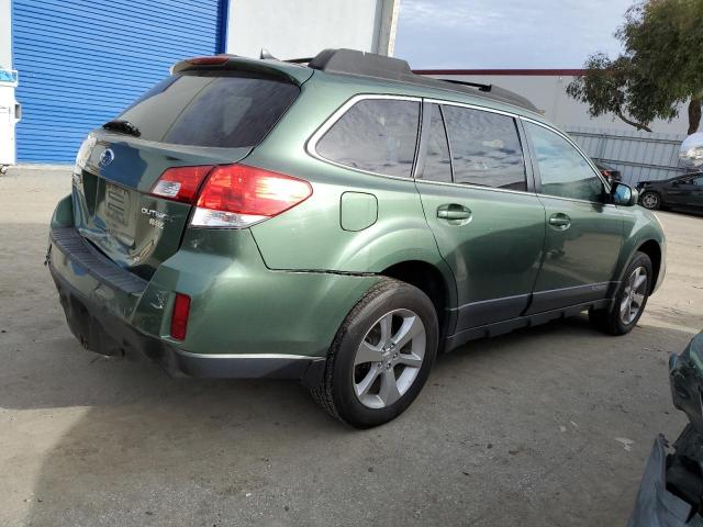 4S4BRBKC9D3302565 - 2013 SUBARU OUTBACK 2.5I LIMITED GREEN photo 3