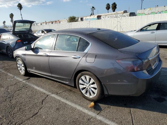 1HGCR2F80DA092336 - 2013 HONDA ACCORD EXL GRAY photo 2