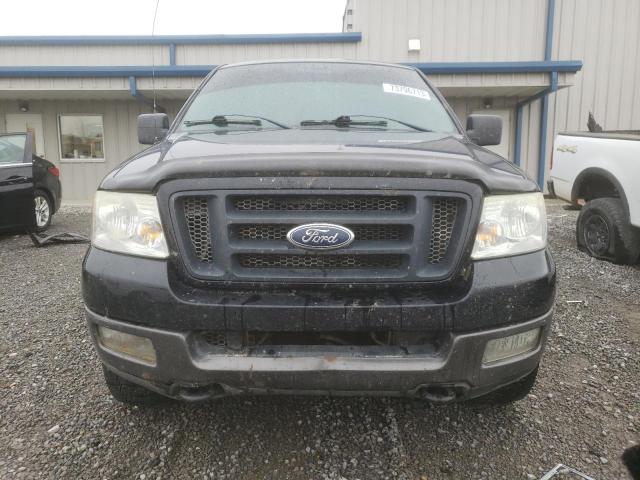 1FTPW145X5FA16350 - 2005 FORD F150 SUPERCREW BLACK photo 5