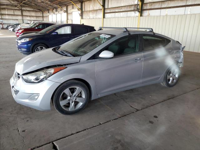 KMHDH4AE2CU334132 - 2012 HYUNDAI ELANTRA GLS SILVER photo 1