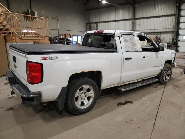 1GCVKREH7EZ328022 - 2014 CHEVROLET SILVERADO K1500 LT WHITE photo 3