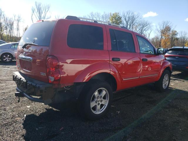 1D4HB58256F164515 - 2006 DODGE DURANGO LIMITED RED photo 3