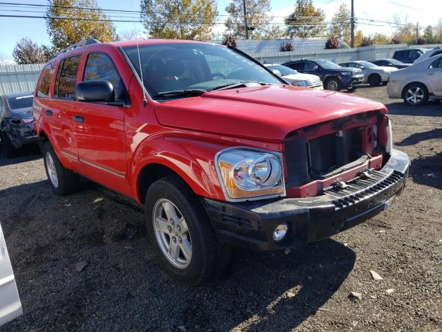 1D4HB58256F164515 - 2006 DODGE DURANGO LIMITED RED photo 4