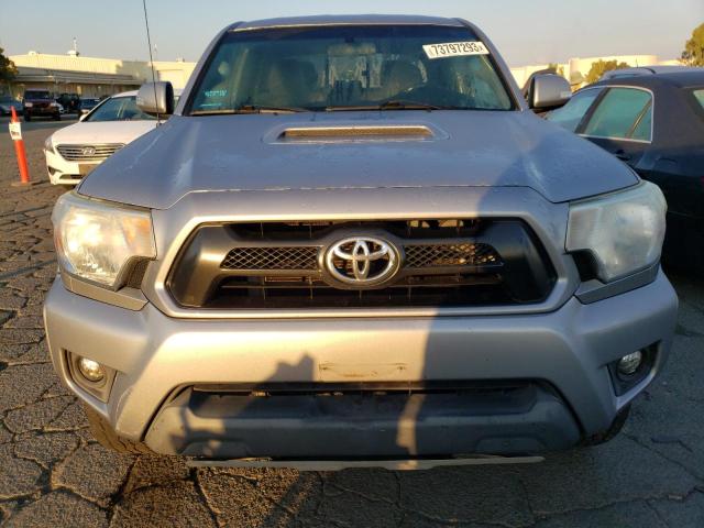 5TFJU4GN0FX074679 - 2015 TOYOTA TACOMA DOUBLE CAB PRERUNNER SILVER photo 5