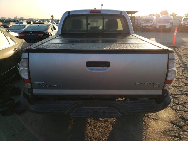 5TFJU4GN0FX074679 - 2015 TOYOTA TACOMA DOUBLE CAB PRERUNNER SILVER photo 6