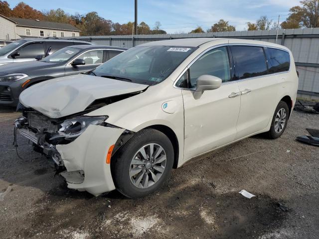 2C4RC1H7XLR257795 - 2020 CHRYSLER PACIFICA HYBRID TOURING WHITE photo 1