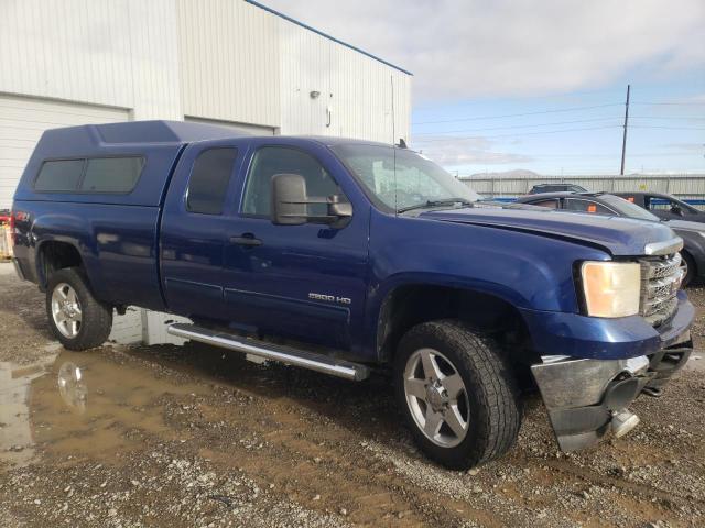 1GT220CG9DZ177580 - 2013 GMC SIERRA K2500 SLE BLUE photo 4