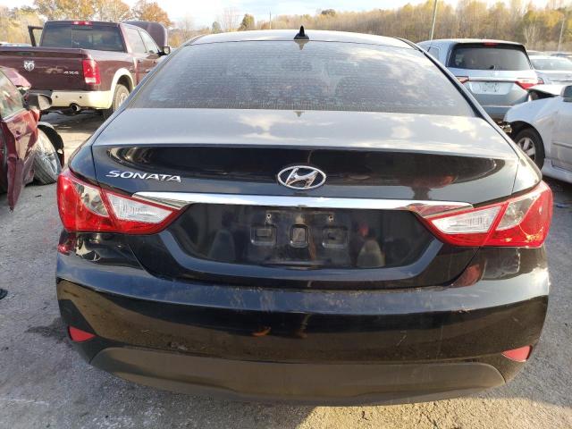 5NPEB4AC8EH897532 - 2014 HYUNDAI SONATA GLS BLACK photo 6