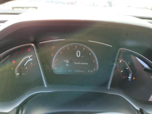 2HGFC2F82MH500920 - 2021 HONDA CIVIC SPORT 红色 照片 9