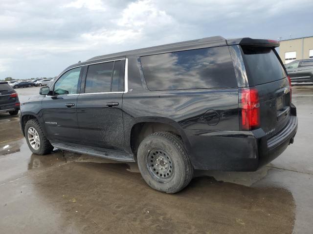 1GNSKHKC1JR361024 - 2018 CHEVROLET SUBURBAN K1500 LT BLACK photo 2