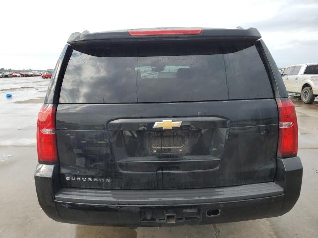 1GNSKHKC1JR361024 - 2018 CHEVROLET SUBURBAN K1500 LT BLACK photo 6