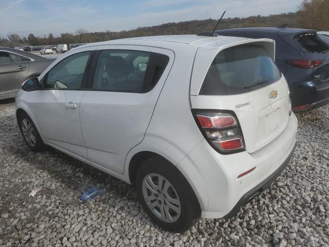 1G1JG6SB1L4122549 - 2020 CHEVROLET SONIC WHITE photo 2