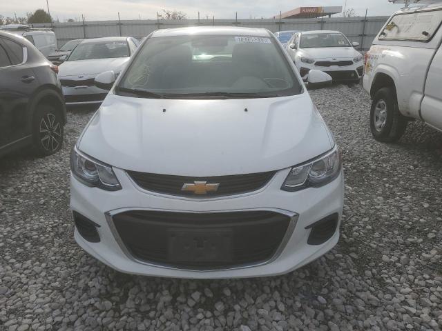 1G1JG6SB1L4122549 - 2020 CHEVROLET SONIC WHITE photo 5