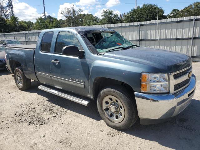 1GCRCREA3CZ217532 - 2012 CHEVROLET SILVERADO C1500  LS TEAL photo 4