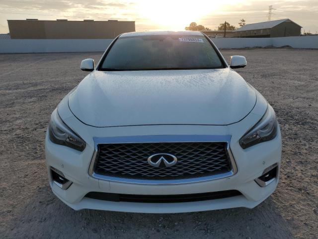 JN1EV7BP1MM703439 - 2021 INFINITI Q50 LUXE WHITE photo 5