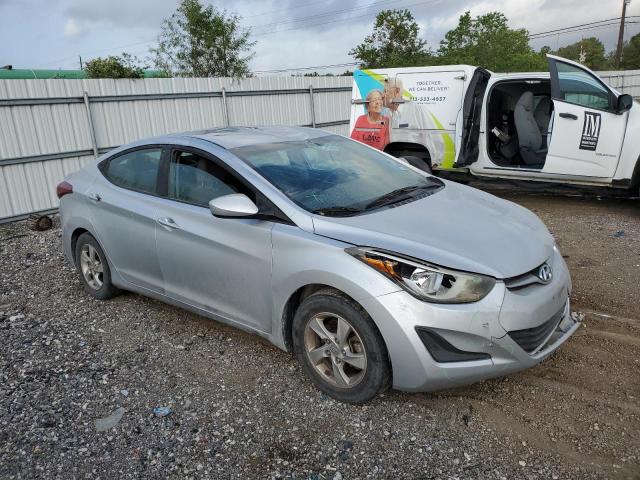 5NPDH4AE3EH456872 - 2014 HYUNDAI ELANTRA SE SILVER photo 4