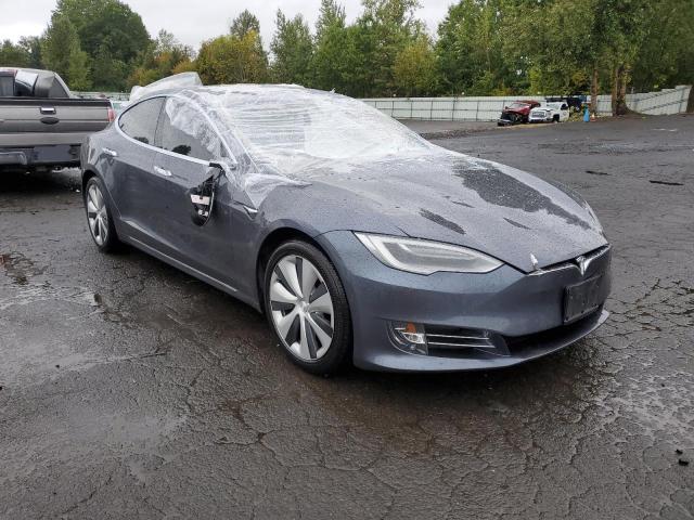 5YJSA1E28MF423888 - 2021 TESLA MODEL S GRAY photo 4