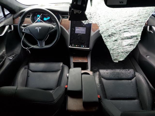 5YJSA1E28MF423888 - 2021 TESLA MODEL S GRAY photo 8