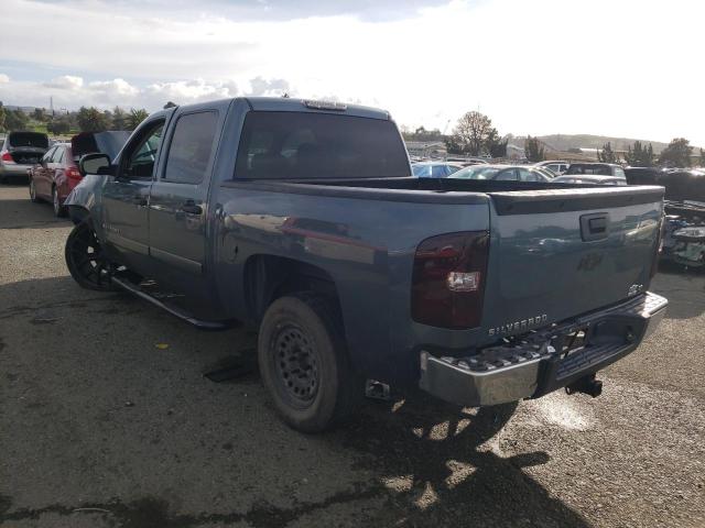 2GCEC13J081150469 - 2008 CHEVROLET SILVERADO C1500 BLUE photo 2