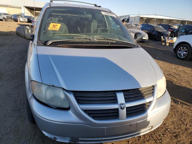 1D4GP24R85B142738 - 2005 DODGE GRAND CARA SE SILVER photo 5