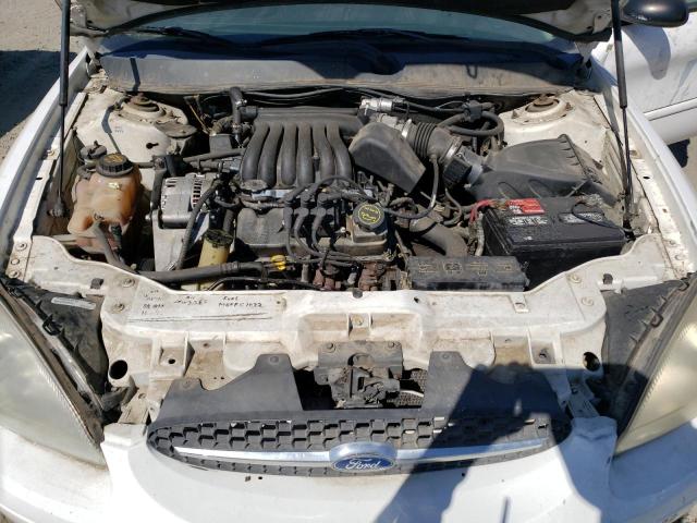 1FAFP52271A252959 - 2001 FORD TAURUS LX WHITE photo 11