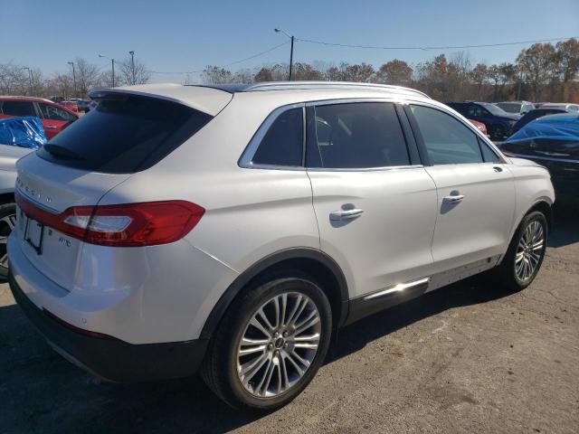 2LMPJ8LR7HBL11245 - 2017 LINCOLN MKX RESERVE WHITE photo 3