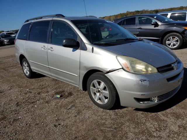 5TDZA23C64S179136 - 2004 TOYOTA SIENNA CE SILVER photo 4