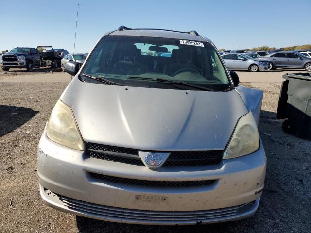 5TDZA23C64S179136 - 2004 TOYOTA SIENNA CE SILVER photo 5