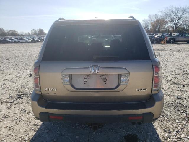 2HKYF18526H514712 - 2006 HONDA PILOT EX GOLD photo 6