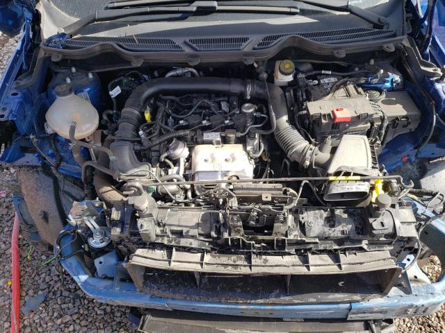 MAJ3S2GE1LC393763 - 2020 FORD ECOSPORT SE BLUE photo 12