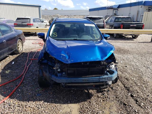 MAJ3S2GE1LC393763 - 2020 FORD ECOSPORT SE BLUE photo 5