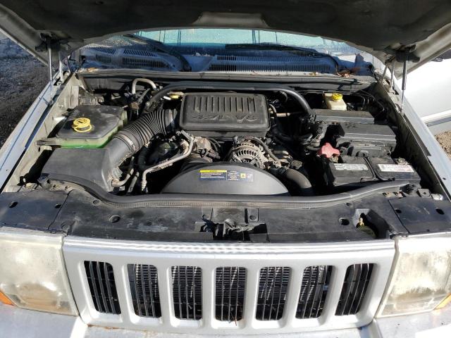 1J8HH48N96C212639 - 2006 JEEP COMMANDER SILVER photo 12