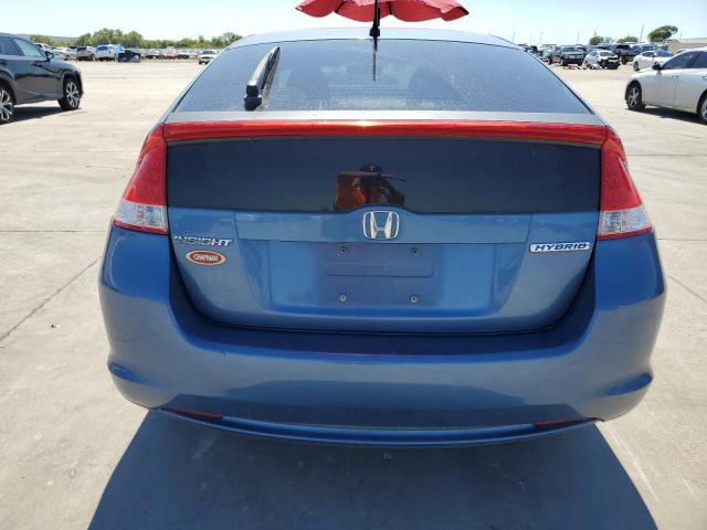 JHMZE2H78AS024394 - 2010 HONDA INSIGHT EX BLUE photo 6