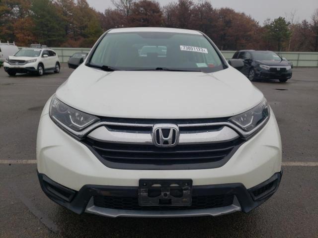 2HKRW6H30HH224214 - 2017 HONDA CR-V LX WHITE photo 5