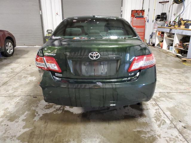 4T4BF3EK5BR103804 - 2011 TOYOTA CAMRY BASE GREEN photo 6