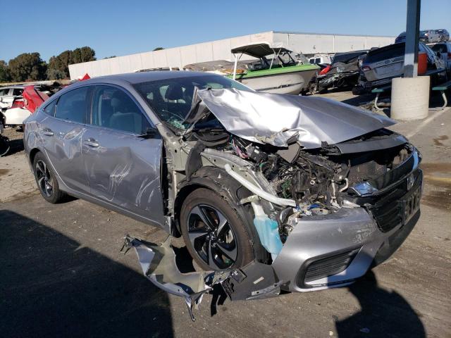 19XZE4F50ME004808 - 2021 HONDA INSIGHT EX SILVER photo 4