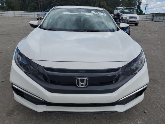 2HGFC2F66MH544921 - 2021 HONDA CIVIC LX WHITE photo 5