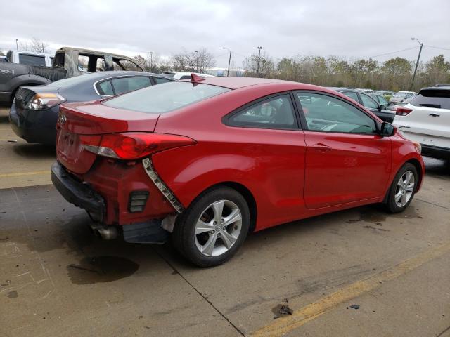 KMHDH6AEXDU011539 - 2013 HYUNDAI ELANTRA CO GS RED photo 3