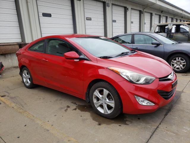 KMHDH6AEXDU011539 - 2013 HYUNDAI ELANTRA CO GS RED photo 4