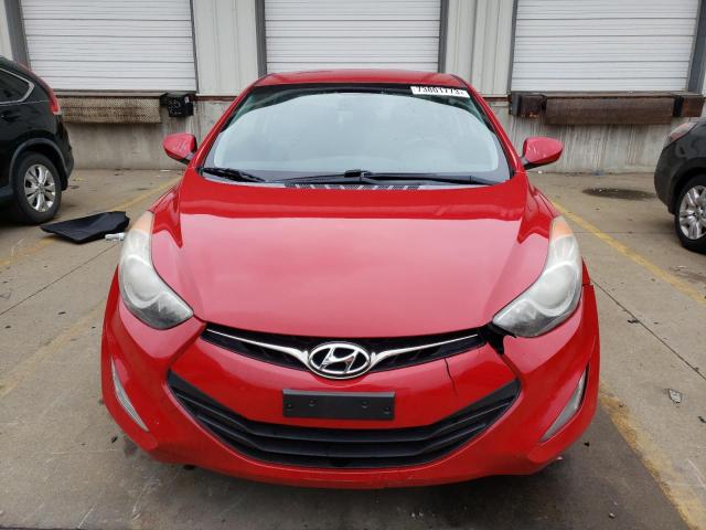 KMHDH6AEXDU011539 - 2013 HYUNDAI ELANTRA CO GS RED photo 5