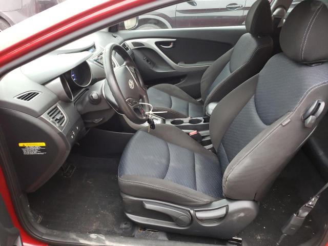 KMHDH6AEXDU011539 - 2013 HYUNDAI ELANTRA CO GS RED photo 7