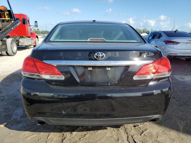 4T1BK3DB7CU468347 - 2012 TOYOTA AVALON BASE BLACK photo 6