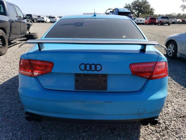 WAUD2AFD4DN019331 - 2013 AUDI S8 QUATTRO BLUE photo 6