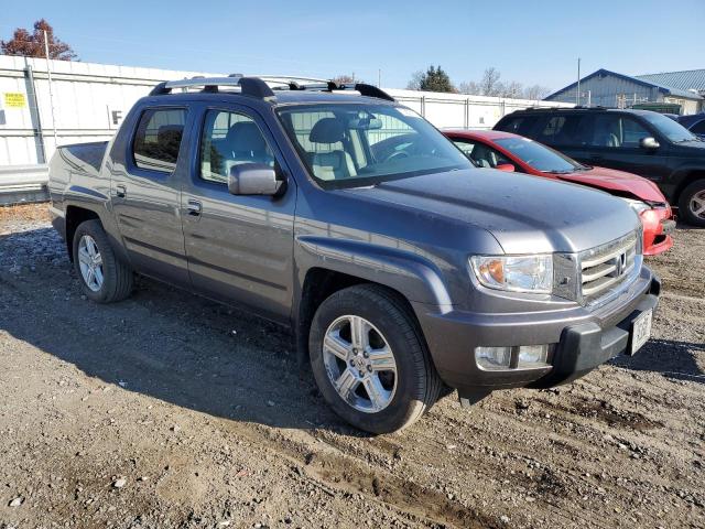 5FPYK1F50EB002997 - 2014 HONDA RIDGELINE RTL GRAY photo 4