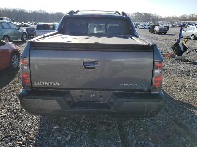 5FPYK1F50EB002997 - 2014 HONDA RIDGELINE RTL GRAY photo 6