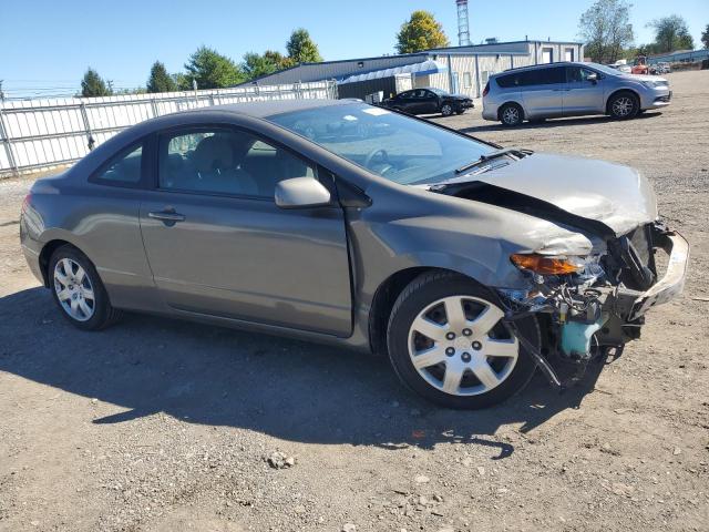 2HGFG12627H558596 - 2007 HONDA CIVIC LX GRAY photo 4