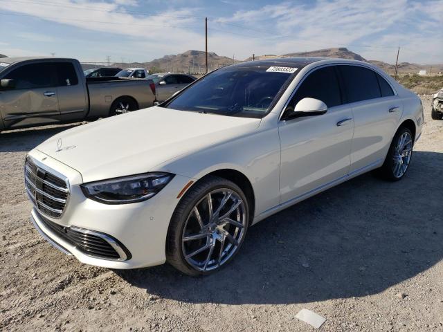 W1K6G7GB3MA017418 - 2021 MERCEDES-BENZ S 580 4MATIC WHITE photo 1