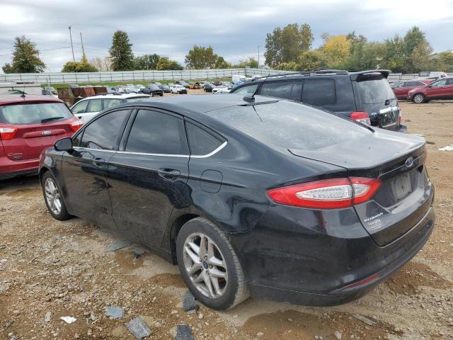 3FA6P0HD2GR402194 - 2016 FORD FUSION SE BLACK photo 2